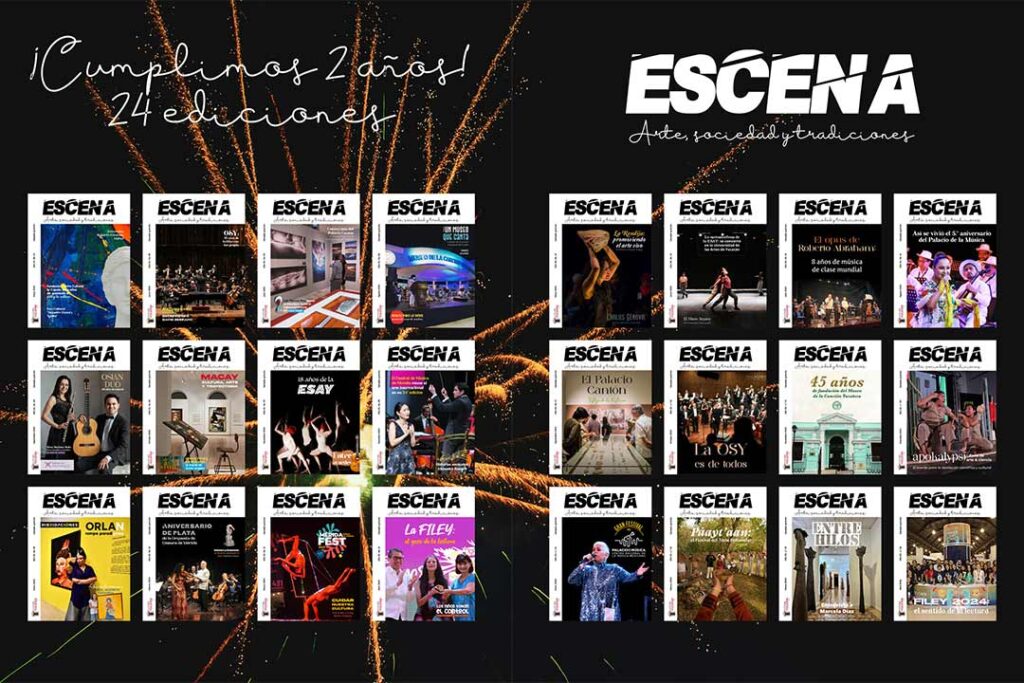Editorial Revista Escena n.° 24 _ Abril 2024