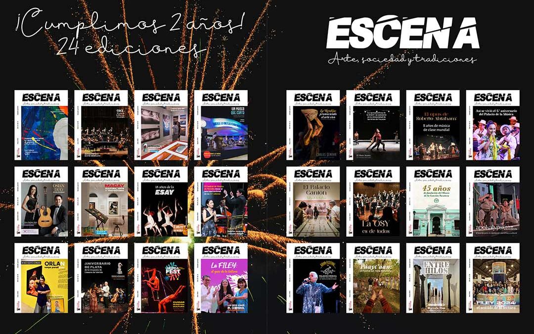 Editorial Revista Escena n.° 24 | Abril 2024