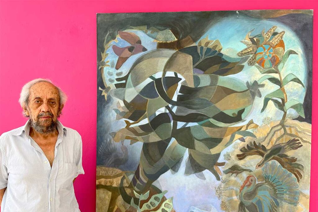 Tres reinos y un árbol cósmico: la mirada poética de Gastón González en la Alianza Francesa