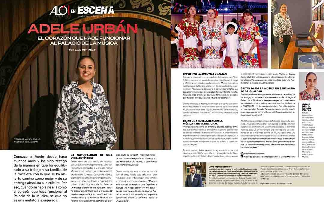 Adele Urbán: el corazón que hace funcionar al Palacio de la Música